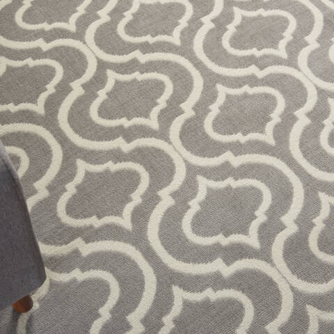 Nourison Jubilant Grey 40 X 60 Area Rug 805-113610 Image 4