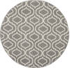 nourison_jubilant_collection_grey_round_area_rug_113611