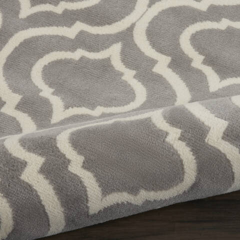 Nourison Jubilant Grey 710 X 910 Area Rug 805-113613 Image 2