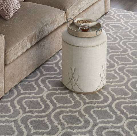 Nourison Jubilant Grey 710 X 910 Area Rug 805-113613 Image 4
