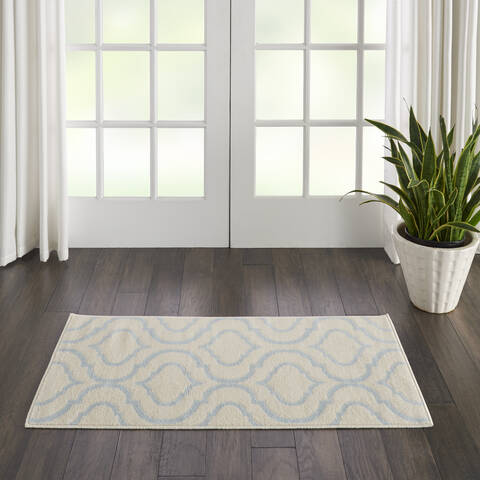 Nourison Jubilant Beige 20 X 40 Area Rug 805-113614 Image 3