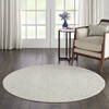 Nourison Jubilant Beige Round 53 X 53 Area Rug  805-113616 Thumb 3