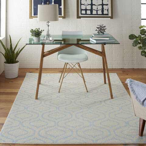 Nourison Jubilant Beige 53 X 73 Area Rug 805-113617 Image 3