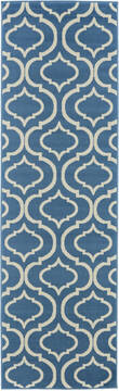 Nourison Jubilant Blue Runner 2'3" X 7'3" Area Rug  805-113624