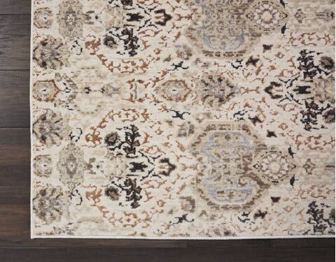 Nourison Silver Screen Grey Runner 22 X 76 Area Rug 805-113628 Image 1