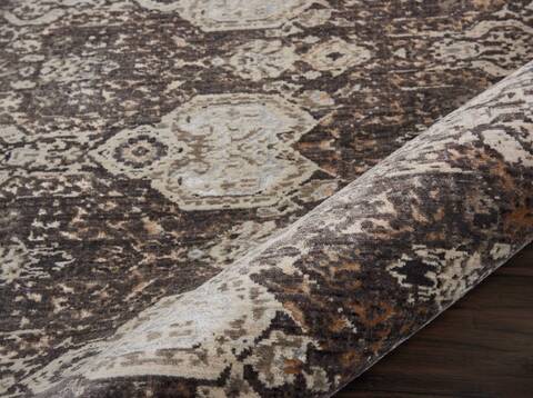 Nourison Silver Screen Grey 40 X 60 Area Rug 805-113630 Image 2