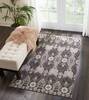 Nourison Silver Screen Grey 40 X 60 Area Rug  805-113630 Thumb 3