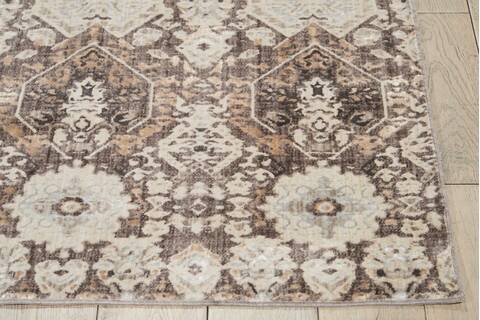 Nourison Silver Screen Grey 53 X 73 Area Rug 805-113631 Image 5