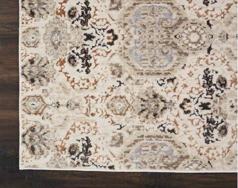 Nourison Silver Screen Grey 22 X 39 Area Rug 805-113634 Image 1