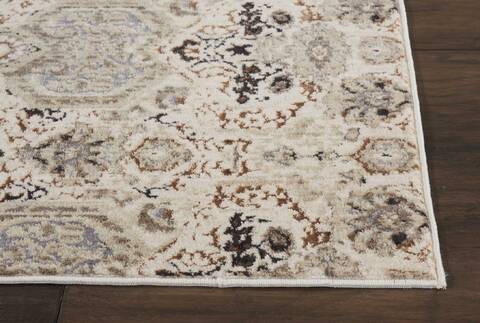 Nourison Silver Screen Grey 22 X 39 Area Rug 805-113634 Image 5
