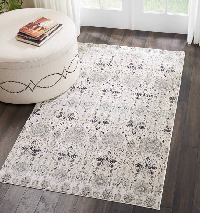 Nourison Silver Screen Grey 40 X 60 Area Rug 805-113635 Image 3