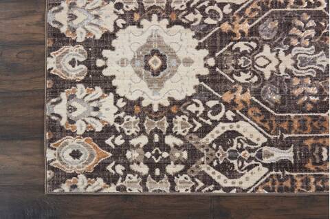 Nourison Silver Screen Grey 90 X 120 Area Rug 805-113639 Image 1