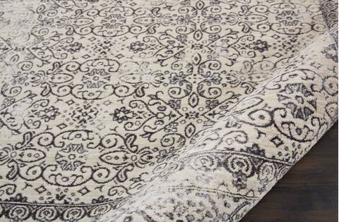 Nourison Silver Screen Grey 40 X 60 Area Rug 805-113645 Image 2