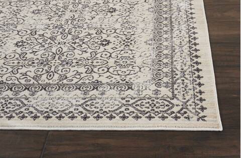 Nourison Silver Screen Grey 40 X 60 Area Rug 805-113645 Image 5