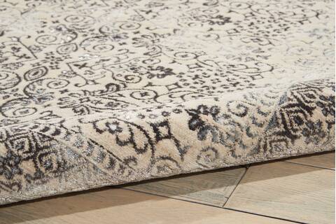 Nourison Silver Screen Grey 53 X 73 Area Rug 805-113646 Image 2