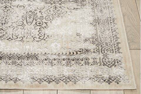 Nourison Silver Screen Grey 53 X 73 Area Rug 805-113646 Image 5