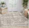 Nourison Silver Screen Grey 53 X 73 Area Rug  805-113646 Thumb 4