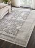 Nourison Silver Screen Grey 90 X 120 Area Rug  805-113649 Thumb 3