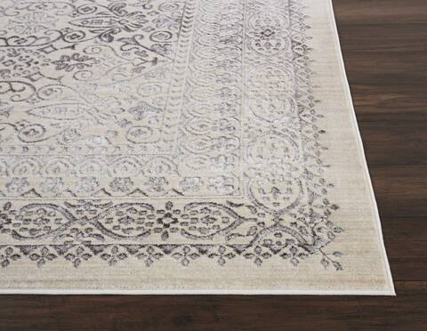 Nourison Silver Screen Grey 910 X 132 Area Rug 805-113650 Image 4