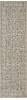 Nourison Silver Screen Beige Runner 22 X 76 Area Rug 805-113651 Thumb 0