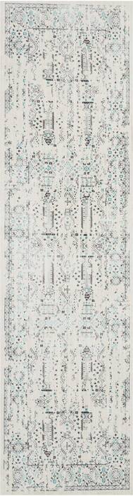Nourison Silver Screen Beige Runner 22 X 76 Area Rug 805-113652 Image 0