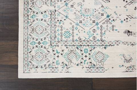 Nourison Silver Screen Beige 40 X 60 Area Rug 805-113659 Image 1