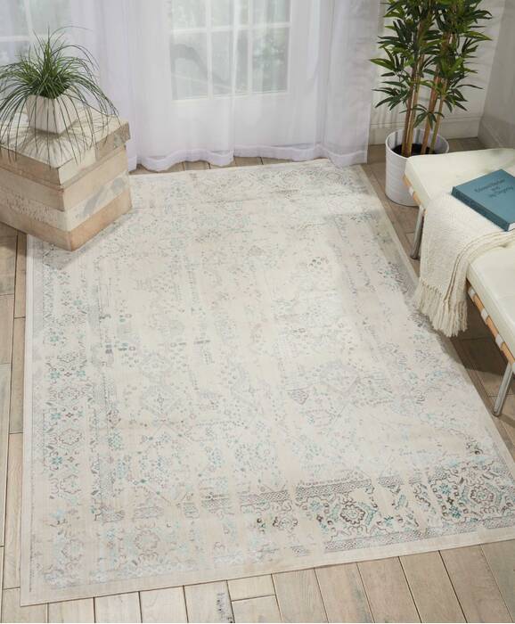 Nourison Silver Screen Beige 53 X 73 Area Rug 805-113660 Image 3