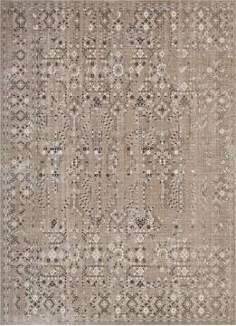 Nourison Silver Screen Beige Rectangle 10x13 ft Polyester Carpet 113664