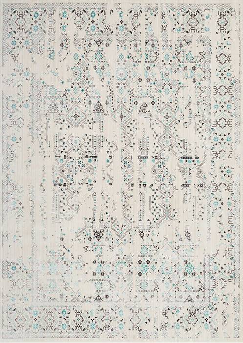 Kathy Ireland KI34 SILVER SCREEN White 90 X 120 Area Rug 805-113665 Image 0