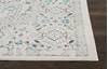 Kathy Ireland KI34 SILVER SCREEN White 90 X 120 Area Rug  805-113665 Thumb 2