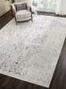 Kathy Ireland KI34 SILVER SCREEN White 90 X 120 Area Rug 805-113665 Thumb 4
