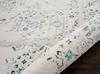 Kathy Ireland KI34 SILVER SCREEN White 90 X 120 Area Rug 805-113665 Thumb 5