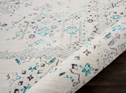 Nourison Silver Screen Beige 910 X 132 Area Rug 805-113666 Image 2