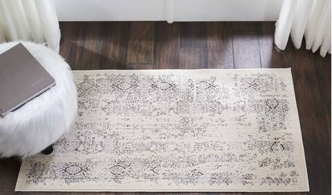 Nourison Silver Screen Beige 22 X 39 Area Rug 805-113676 Image 3