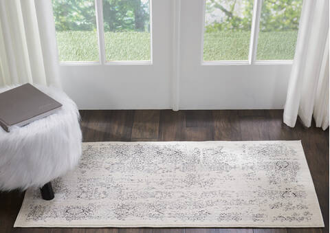 Nourison Silver Screen Beige 22 X 39 Area Rug 805-113676 Image 4
