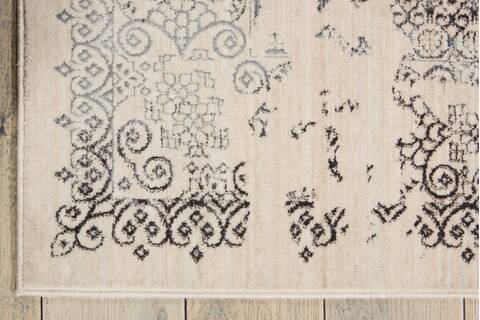 Nourison Silver Screen Beige 53 X 73 Area Rug 805-113678 Image 1