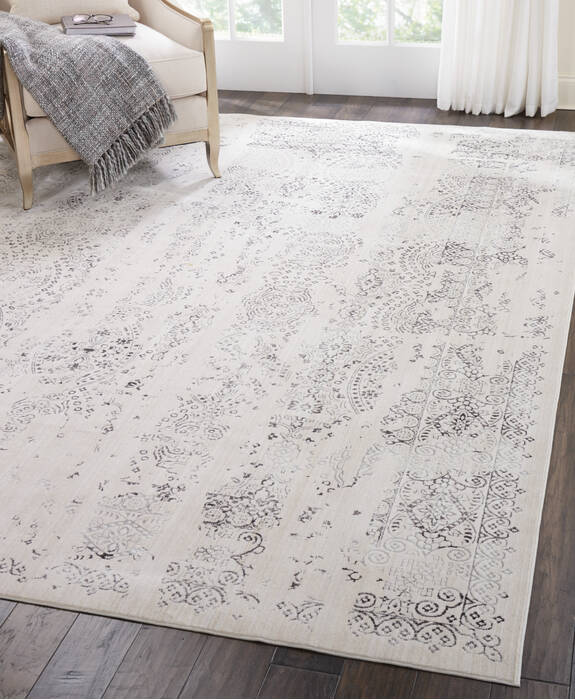 Nourison Silver Screen Beige 80 X 100 Area Rug 805-113680 Image 4
