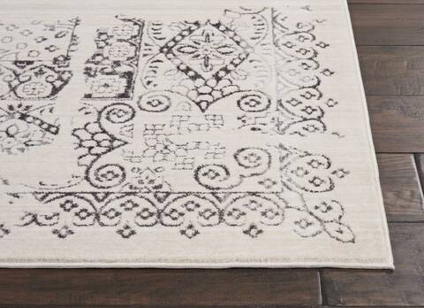 Nourison Silver Screen Beige 80 X 100 Area Rug 805-113680 Image 5