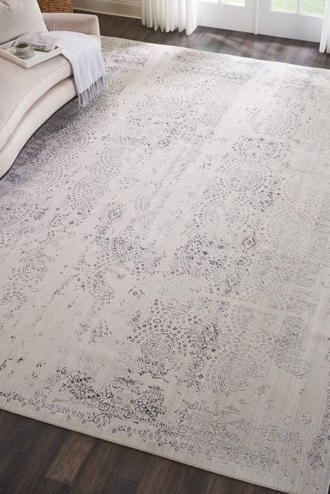 Kathy Ireland KI34 SILVER SCREEN White 90 X 120 Area Rug 805-113681 Image 1