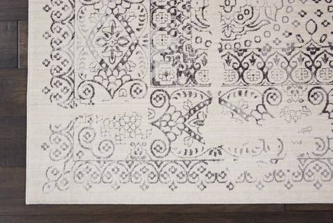 Kathy Ireland KI34 SILVER SCREEN White 90 X 120 Area Rug 805-113681 Image 3