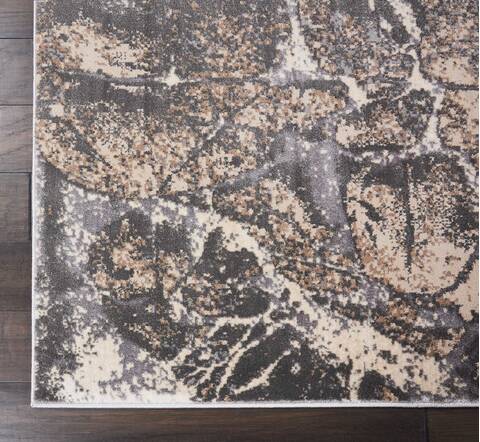 Nourison Heritage Grey 80 X 105 Area Rug 805-113686 Image 1