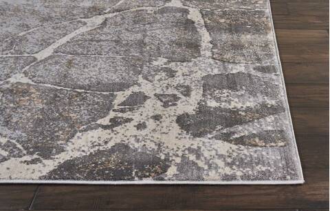 Nourison Heritage Grey 80 X 105 Area Rug 805-113686 Image 4