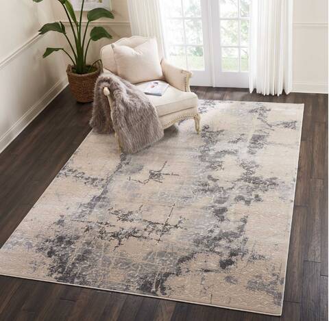 Nourison Heritage Beige 80 X 105 Area Rug 805-113700 Image 3