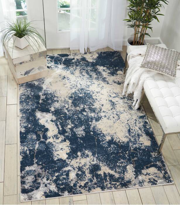 Nourison Heritage Beige 93 X 129 Area Rug 805-113706 Image 3