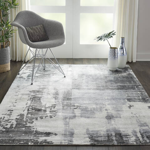 Nourison Safari Dreams Grey 53 X 75 Area Rug 805-113728 Image 3