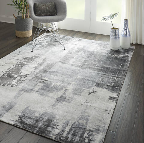 Nourison Safari Dreams Grey 53 X 75 Area Rug 805-113728 Image 6