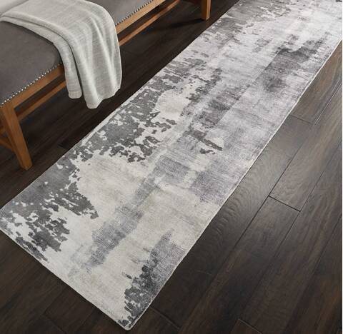 Nourison Safari Dreams Grey Runner 23 X 80 Area Rug 805-113731 Image 3