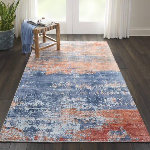 Nourison Safari Dreams Blue 39 X 59 Area Rug 805-113732 Image 3