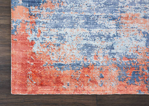 Nourison Safari Dreams Blue 80 X 110 Area Rug 805-113733 Image 1