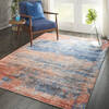 Nourison Safari Dreams Blue 80 X 110 Area Rug  805-113733 Thumb 6